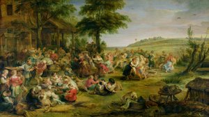 La Kermesse, c.1635-38 da Peter Paul Rubens